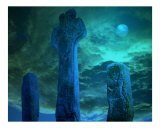 Celtic Cross by Moonlight  Ireland