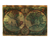 Navigational Sailors map 1548