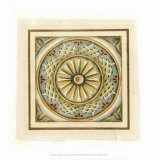 Crackled Cloisonne Tile IV