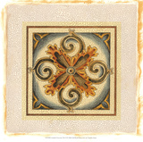 Crackled Cloisonne Tile VI