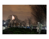 Korean War Memorial at Night no-1