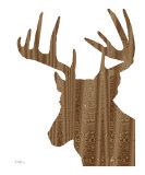 Wood Grain Deer