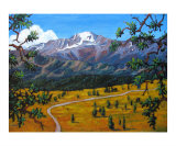 Longs Peak from Estes Park  Colorado