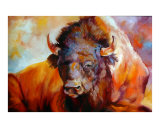 RESTING BUFFALO