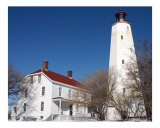 Sandy Hook Lighthouse and Keeper's House