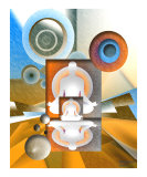 yoga abstract