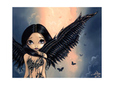 Black Winged Angel (Gothic Angel Fairy)
