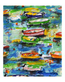 Candy Boats of Vernazza - Cinque Terre - Italy