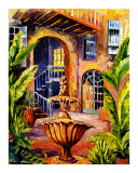 French Quarter Courtyard in New Orleans