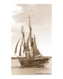 Tall Ship Full Sails