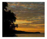tropical sunset