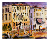 Venice Canal - Italy - Gondolas