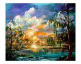 Night is Falling in the Okefenokee Swamp