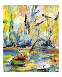 Dragonfly Pond - Lilies & Grasses