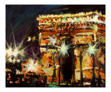 Arc De Triumph - Paris At Night -