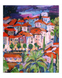 Night Over Grasse - France