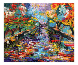 Annecy Canal - France - Oil Painting