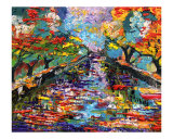 Annecy Canal - France - Oil Painting