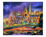 Notre Dame at Night - France - Paris - Cathedral
