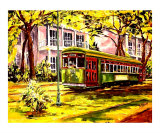 Streetcar on St Charles Avenue