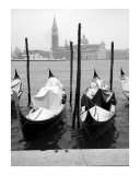 Two Gondolas in the Snow