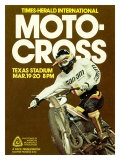 Times Herald Iternational Motocross Poster