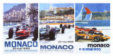65  66  70 Monaco Grand Prix 3 in 1 Poster