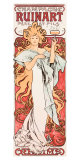 Mucha Champagne Ruinart Poster