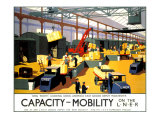 Capacity/Mobility on the LNER  LNER Poster  1933