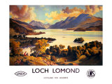 Loch Lomond  LNER and LMS Poster  circa 1940s