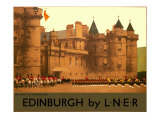 Holyroodhouse  Edinburgh  LNER Poster  1930