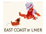 East Coast by LNER  LNER Poster  circa 1935