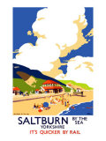 Saltburn-By-The-Sea  LNER Poster  1923-1947