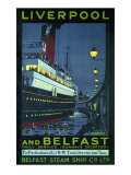 Liverpool and Belfast