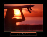 Vision: Female Surfer
