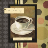 Drinking French Vanilla Coffee