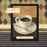Drinking Mocha Coffe