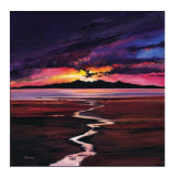 Sunset Over Arran