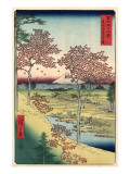 View of the Sunset at Meguro  Edo