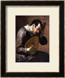 The Sense of Hearing  a Man Playing a Mandolin