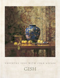 Oriental Vase with Crab Apples