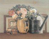 Arrosoir et Roses
