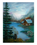Nestled beside quiet waters