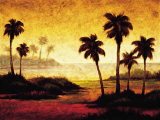 Sunset Palms II
