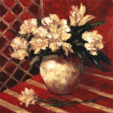 Peories In Vase