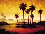 Sunset Palms I