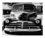 Vintage Chevrolet In Black And White