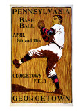 Vintage Georgetown Baseball
