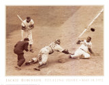 Jackie Robinson Stealing Home  May 18  1952
