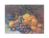 Still Life with Fruit and Bomboo